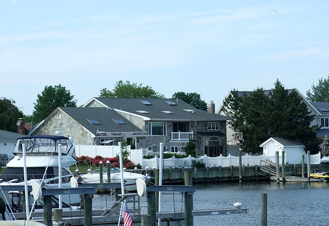 The View from the Marina in Copiague Harbor, June 2011
