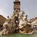 Bernini's Four Rivers Fountain in Piazza Navona, June 2012
