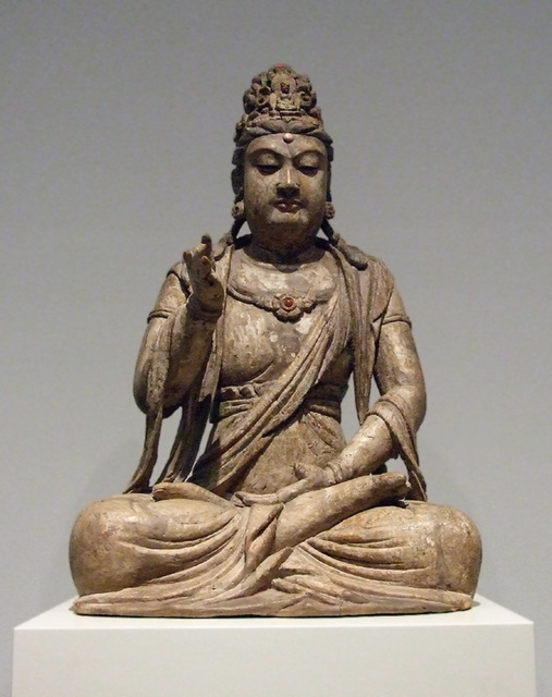 Bodhisattva in the Metropolitan Museum of Art, April 2009