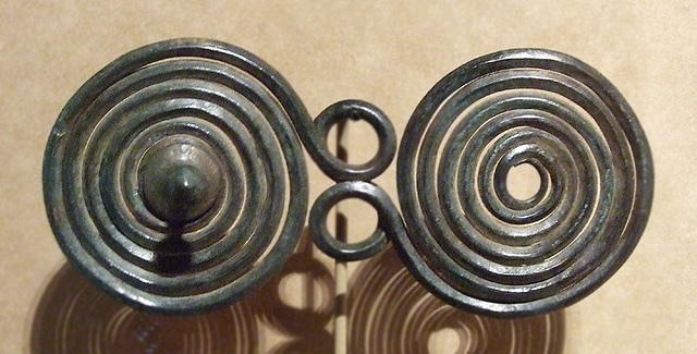 Large Brooch with Armbands and Spirals in the Metropolitan Museum of Art, April 2010