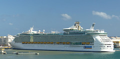 Freedom of the Seas at San Juan (1) - 29 January 2014