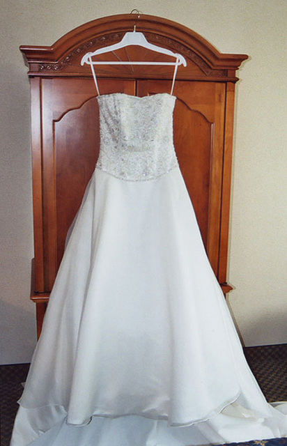 Donna's Wedding Dress, June 2004
