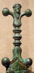 Detail of a Celtic Sword in the Metropolitan Museum of Art, August 2007