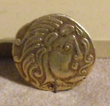 Gold Coin of the Parisii in the Metropolitan Museum of Art, April 2010