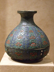 Enamel Vase in the Metropolitan Museum of Art, April 2010