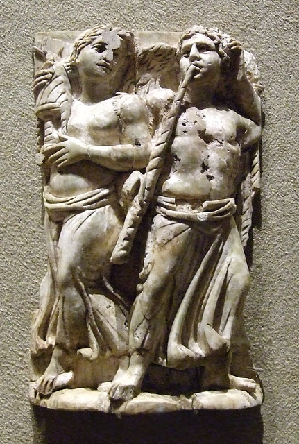 Bone Carving of a Dionysiac Revel in the Metropolitan Museum of Art, January 2011