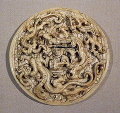 Ivory Disk with Dragons in the Metropolitan Museum of Art, November 2010