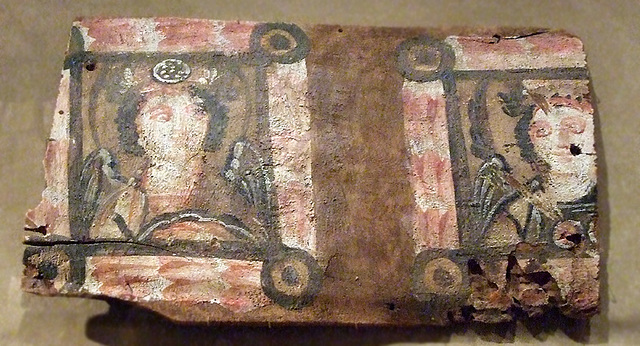 Wooden Panel with Winged Figures in the Metropolitan Museum of Art, August 2007