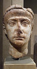 Marble Head of the Emperor Constans in the Metropolitan Museum of Art, August 2008