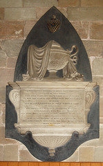 Memorial to John Meynell, Saint Michael's Church, Kirk Langley, Derbyshire