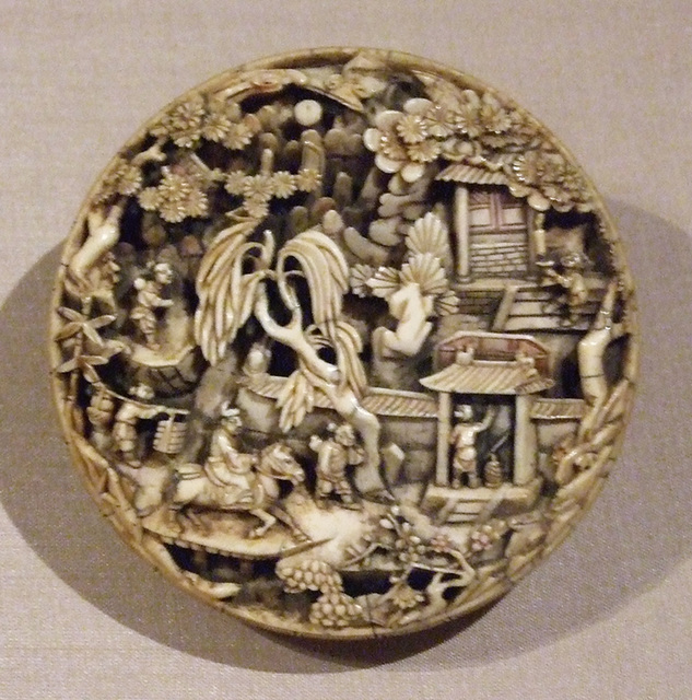 Ivory Medallion in the Metropolitan Museum of Art, November 2010