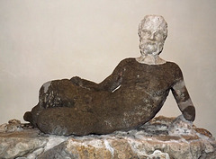 The "Talking" Statue of Babuino in Rome, July 2012