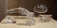 Display of Rock Crystal Objects in the Metropolitan Museum of Art, Oct. 2007
