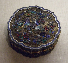 Covered Box in the Shape of a Flower in the Metropolitan Museum of Art, November 2010