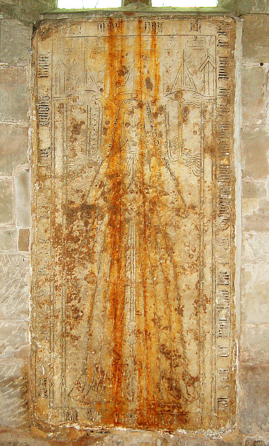 Memorial, Saint Michael's Church, Kirk Langley, Derbyshire