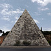 The Pyramid of Cestius in Rome, July 2012