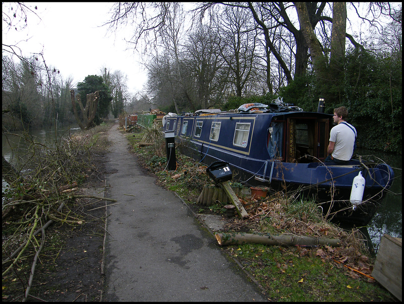 canal path laid bare