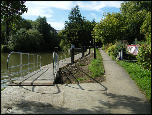 eyesore railings on new pontoon