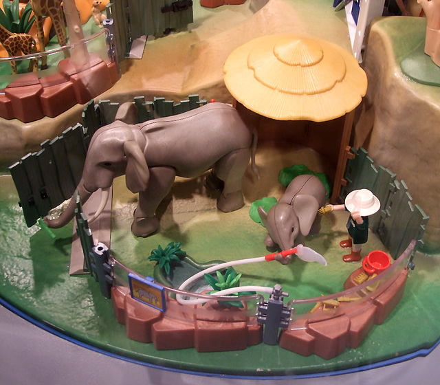 Playmobil Zoo in FAO Schwarz, May 2011