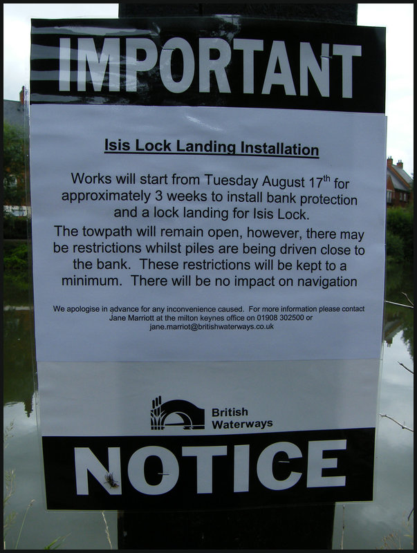 Isis Lock landing