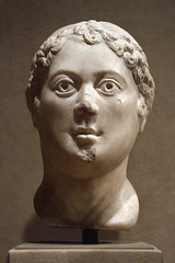 Marble Head of a Woman in the Metropolitan Museum of Art, April 2010