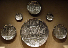 Six Silver Plates with Scenes from the Early Life of David in the Metropolitan Museum of Art, August 2007