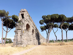 The Aqua Claudia and Anio Novus in the Park of the Aqueducts in Rome, June 2012