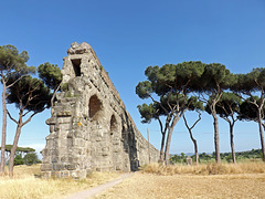 The Aqua Claudia and Anio Novus in the Park of the Aqueducts in Rome, June 2012