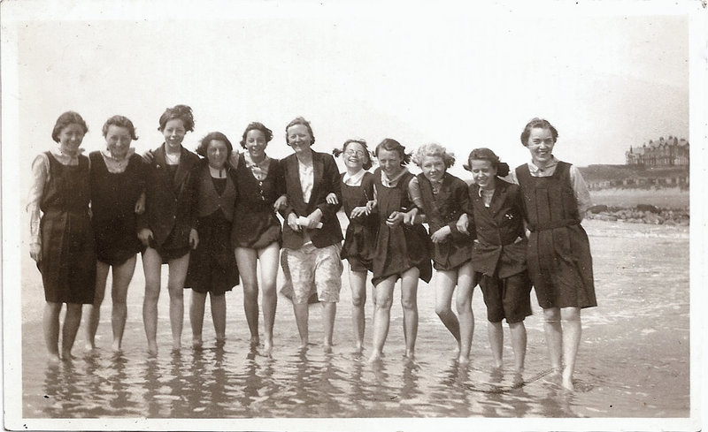 "Showing A Leg At Seascale"