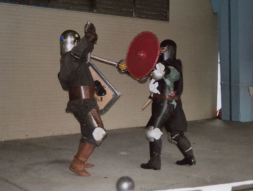 Fighters at the NEST+M School Demo, June 2006