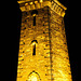 BELFORT: La tour de la Miotte by night.
