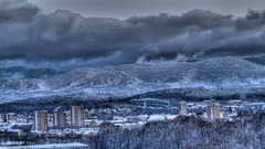 BELFORT: 19 Decembre 2011: Premières neige...