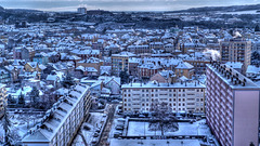 BELFORT: 19 Decembre 2011: Premières neige...