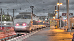 BESANCON: Arrivé du TGV