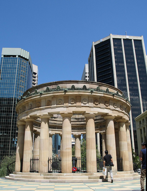 Shrine of Remembrance Eternal Flame, Brisbane, Australia