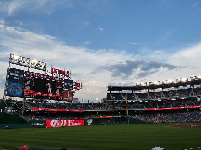 The view from Section 110