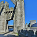 conwy suspension bridge, gwynedd