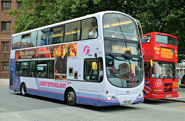 Service and Sightseeing Volvos in Bristol - 7 August 2013