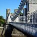 conwy suspension bridge, gwynedd