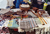 Textile Demo at the Peekskill Celebration, Aug. 2006