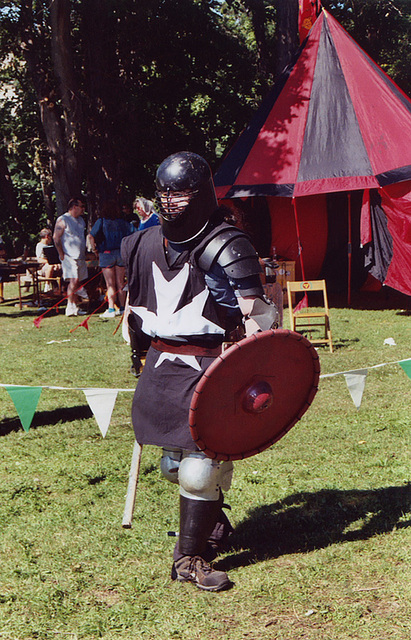 Aaron at the Peekskill Celebration, Aug. 2006