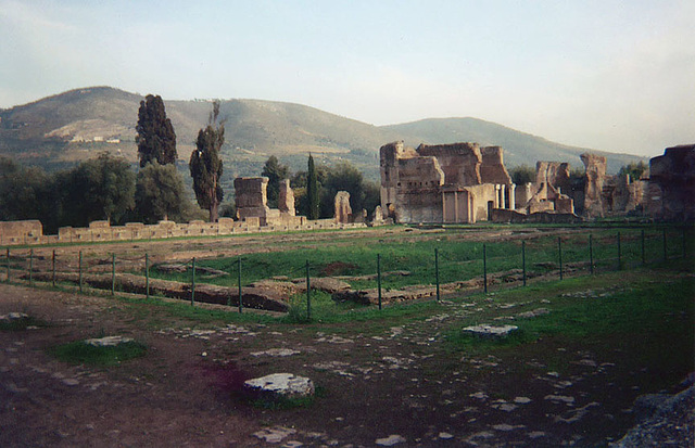 Hadrian's Villa, December 2003