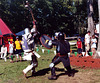 Ervald & Aaron Fighting at the Peekskill Celebration, Aug. 2006