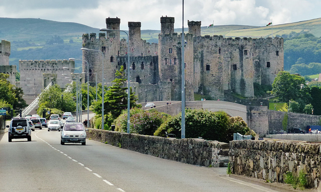 conwy castle, gwynedd