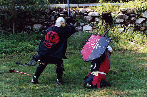 Duke Darius Fighting at Barleycorn, Sept. 2006