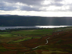 light on Coniston Water