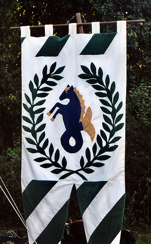 Ostgardr Banner at the Queens County Farm Museum Fair, Sept. 2006