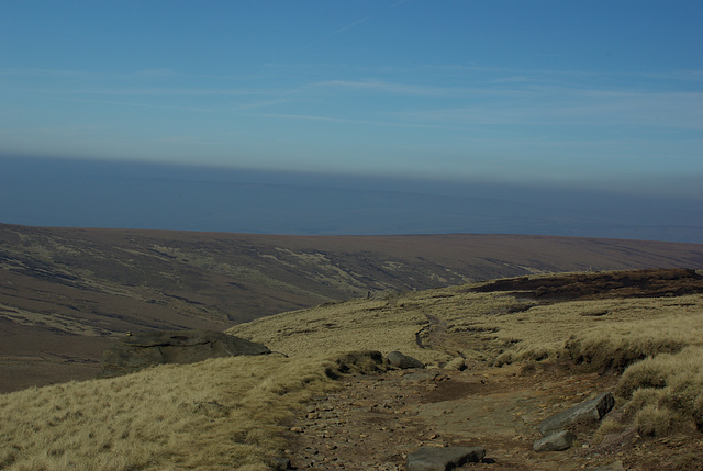 Looking West from Ashop Head