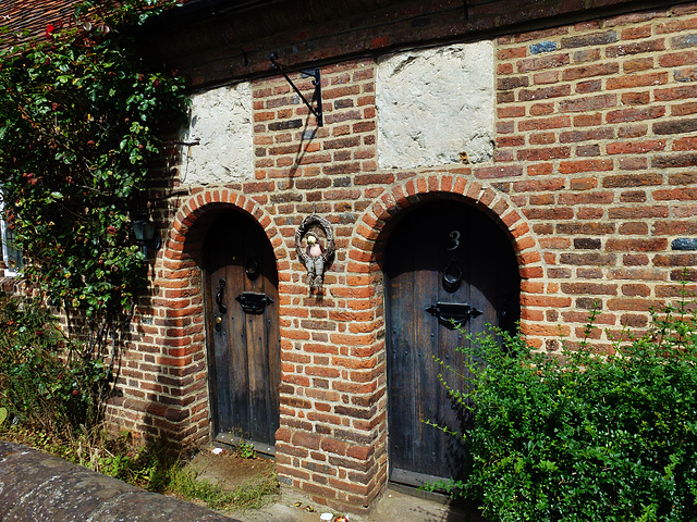 saunders almshouses, flamstead, herts.