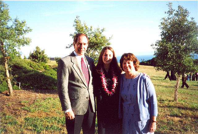 Lauren's Graduation, UC Santa Cruz, 2000